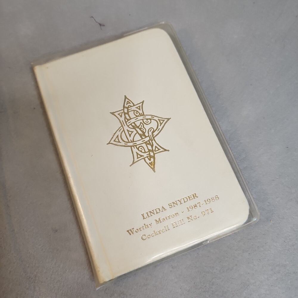 Ritual of the Order of the Eastern Star Book 1986 General Grand Chapter Masons
